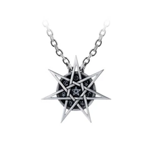 Alchemy Of England P878 - Elven Star Necklace Gothic Pendant - Picture 1 of 1