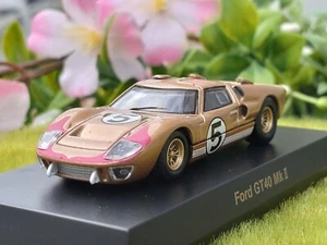 Le Mans 24h 1966 / Ford GT40 MkII / No5 / 1/64 Diecast Car / Kyosho - Picture 1 of 21