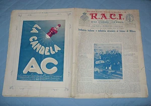 RARISSIMO NUMERO SPECIALE RIVISTA R.A.C.I. SALONE AUTOMOBILE FIERA MILANO 1928 - Picture 1 of 1