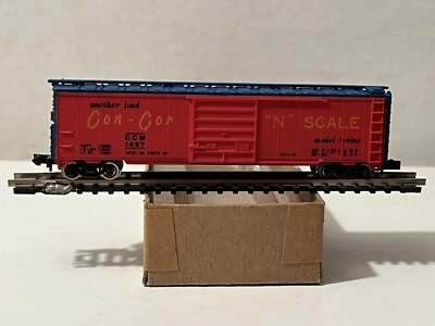 CON COR 1457 ANOTHER LOAD OF CON COR N SCALE  50' BOX  SPECIAL RUN LIMITED - Image 1 of 4