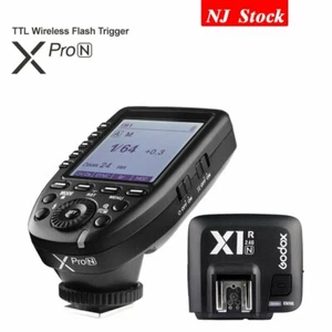 Godox XPro-N TTL 2.4G Camera Flash Speedlite Transmitter X1R-N Receiver Fr Nikon - Picture 1 of 12