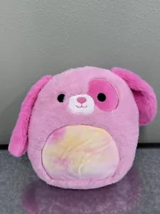 Peluche Squishmallows FuzzAMallows Chasen il cane rosa 12 pollici - Foto 1 di 7