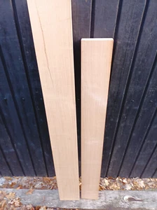 2 x  deutsche Kirsche Kirschbaum 40 mm gehobelt  bis 1,11m / 13 cm kammertrocken - Bild 1 von 7