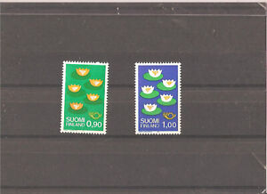 2 MNH stamps commermorate NORDEN - environmental Protection