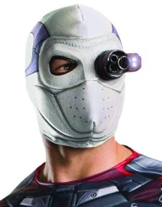 Deadshot Light-Up Mask Suicide Squad Fancy Dress Up Halloween Costume Accessory - Picture 1 of 1