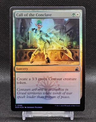 Call of the Conclave - Ravnica Remastered (RVR) 0169 C Foil Magic MTG - Image 1 of 3