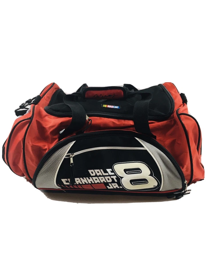 Bolso NASCAR Dale Earnhardt Jr. # 8 Bolso de Mano con Cremallera Shopper Lona Gimnasio Carreras Foto 1 de 4
