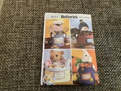 Butterick 3614 Luv “N Stuff Pattern - Image 1 of 2