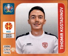 Panini EM EURO 2020 Tournament 2021 Sticker 302 - Tihomir Kostadinov