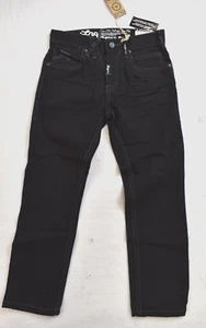 Lifted Research Group LRG Boys Grass Roots Slim Fit Black Denim Jeans Pant NWT 8 - Picture 1 of 5