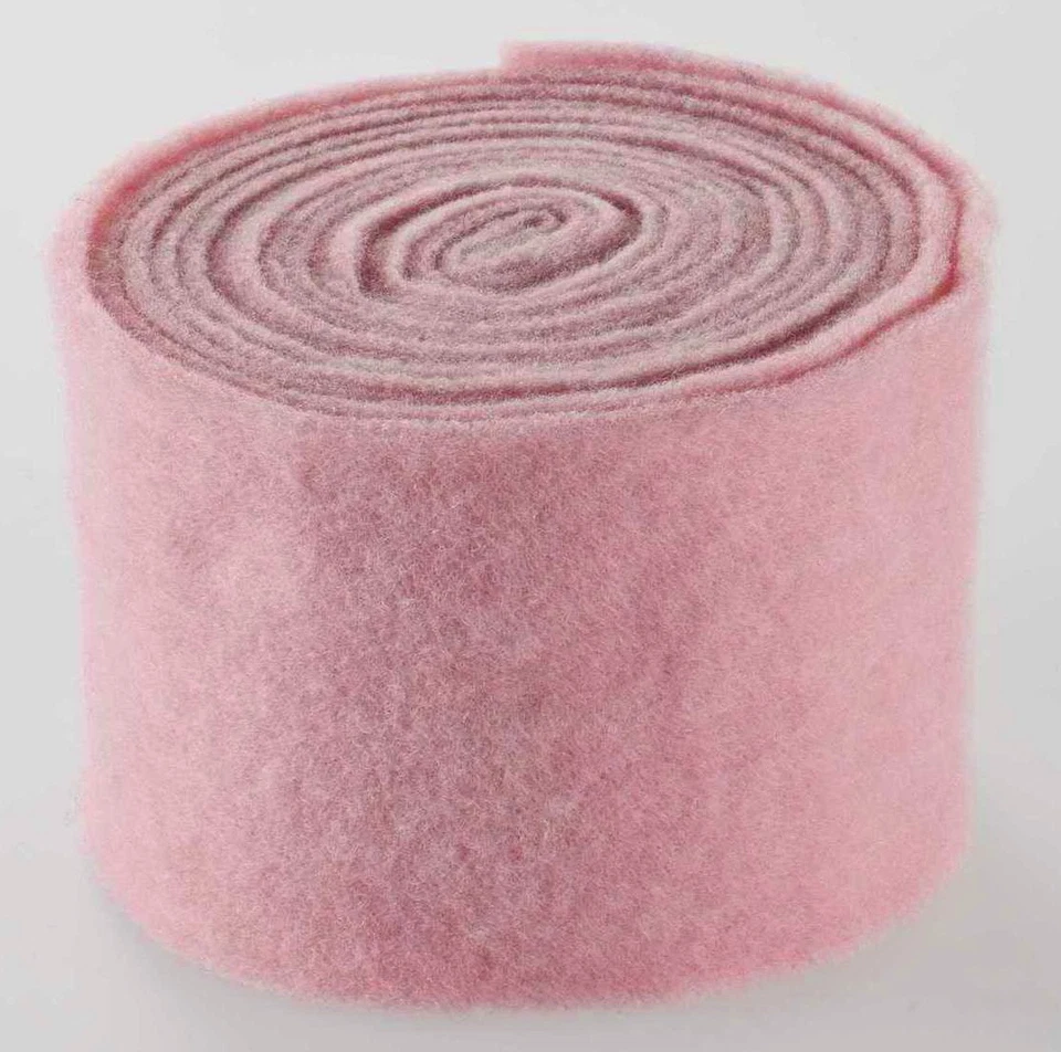 1m Topfband*Filzband*b=15cm*rosa*RS14 SchafWolle-Filz*Band*Bastel-Dekoband*Deko - Bild 1 von 1