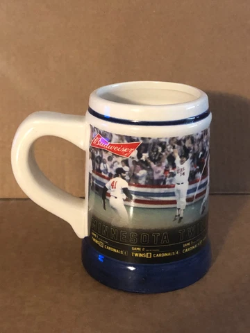 Minnesota Twins 1987 World Series Champions Stein Mug SGA NO BOX Cover