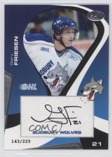 2005-06 Extreme Sudbury Wolves Signatures /225 Gary Friesen #17 Auto
