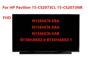 For HP Pavilion 15-CS2073CL 15-CS2073NR LCD Touch Screen B156HAK02.1 FHD - Picture 1 of 3