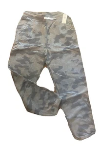 Old Navy kids camo sweat pants grey w/pockets aize 10-12 NWT. Bj - Picture 1 of 7