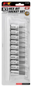 W1387  Socket SAE Hex Bit Socket  Set 10 pieces  - Bild 1 von 4