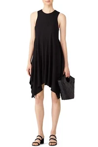 KINLY buntes Ripp Kleid S schwarz Strick Etuikleid ärmellos Rundhals True Size - Bild 1 von 9