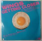 Wings Getting Closer Single 7" Japon 1979 Label Blanc Promotionnel Mccartney