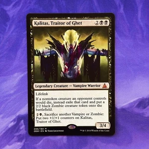 Kalitas, Traitor of Ghet 086 OGW Oath of the Gatewatch MTG Vampire Edgar Karlov - Bild 1 von 2
