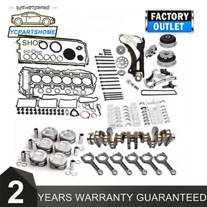 N55 3.0L Engine Overhaul Rebuild Kit -Crankshaft & Con Rods & Timing Kit For BMW - Picture 1 of 24