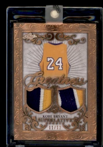2020 Leaf Superlative Dual Game Used Patch Kobe Bryant 11/12 LA Lakers Greatness - Picture 1 of 2