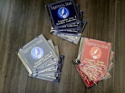 GRATEFUL DEAD 12 CDs COMPLETE LIVE & STUDIO RARITIES COLLECTIONS - Image 1 of 4