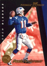 1997 Pinnacle X-Press Football #142 Drew Bledsoe PP