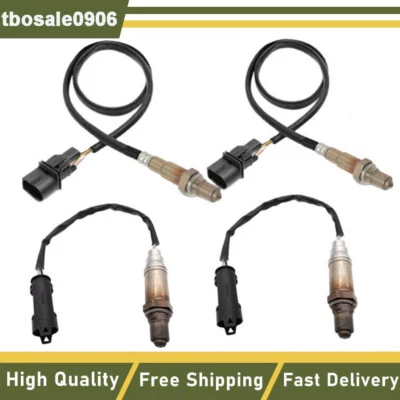 Sensor de oxígeno O2 1 y 2 4 piezas para BMW 745i 745Li 2002 2003 2004 2005 4,4 L arriba+abajo Foto 1 de 4