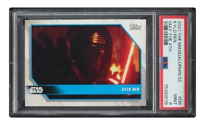 2021 ⭐ Topps Star Wars May The 4th Be With You K.R. #D9 PSA-9-Pop/1 None Higher  - Image 1 of 3