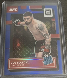 2023 Donruss Optic Blue /99 Rated Rookie Joe Solecki No. 117 UFC! - Picture 1 of 2