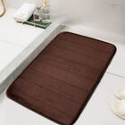 40*60 Memory Foam Bath Mat Set Non Slip Toilet Pedestal Shower Bathroom Washable