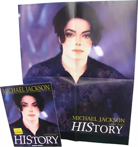 Michael Jackson Livre MAKING HISTORY Adrian Grant English UK Book Poster 1998 - Bild 1 von 3