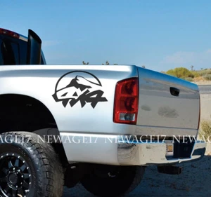 4x4 Off Road Car Truck Vinyl Decals Premium Removable Stickers Rear Bed Pair - Bild 1 von 2