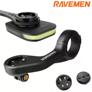 Ravemen Bici Luce Anteriore Biciclette Luci Staffa per Garmin Wahoo FR160/FR300 - Picture 1 of 72