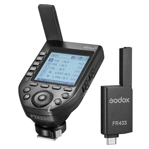 Juego de disparador de flash inalámbrico Godox FT433 433 MHz y receptor FR433 con control de aplicación - Imagen 1 de 16