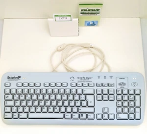 Medizinische Tastatur / Hygiene Tastatur / Esterline / Medigenic 105C / USB - Bild 1 von 2