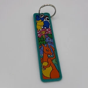 OG Big 3 - Charizard, Blastoise, Venusaur Keychain Embroidered *FREE SHIPPING* - Picture 1 of 2