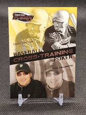 TONY GWYNN ~ PHIL HELMUTH ~ 2009 Press Pass Fusion Cross-Training #CT-10