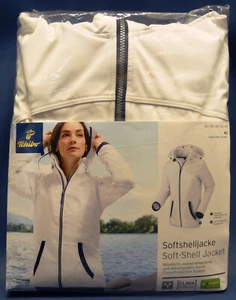 Chaqueta softshell mujer TCM Tchibo chaqueta a prueba de viento repelente al agua transpirable NUEVO - Imagen 1 de 2