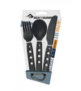 Sea to Summit Alphaset 3pc Cutlery Set 37g - Picture 1 of 1