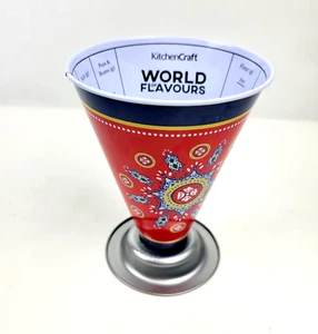 KitchenCraft World Of Flavors Dry Measure Measuring Cup Stainless Steel Metal - Picture 1 of 13