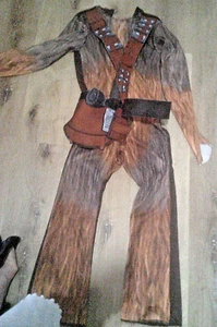 Rubies Star Wars Chewbacca boys sz S 5/6 Halloween Costume no mask - Picture 1 of 2