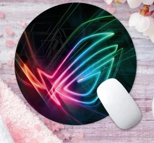 MAUSPAD MOUSE PAD 25CM x 25CM AUS GUMMI UND LEINWAND - Bild 1 von 6