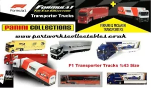 Camión transportador Panini Fórmula 1 colección The Car - Imagen 1 de 5