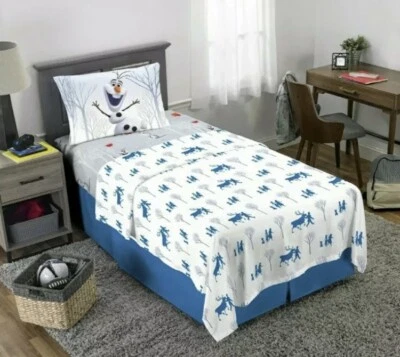 Disney Frozen Juego de Sábanas Doble MICROFIBRA 3 Piezas NUEVO OLAF'S ADVENTURE Foto 1 de 4