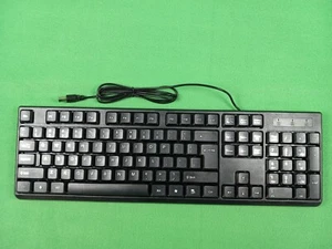 KM-001 Office Keyboard (104 Keys Standard Design) + Business Mouse - WIRED - Picture 1 of 8