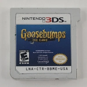 Goosebumps Nintendo 3DS Cartridge Video Game Handheld Spooky Scary Fun Retro VG - Picture 1 of 9