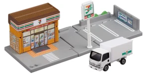 TAKARA TOMY Tomica Tomica Town Seven-Eleven Miniature Car Toy New JP - Picture 1 of 8
