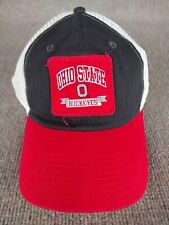 Ohio State Buckeyes Classic Logo Patch  Trucker Hat Adjustable Snapback Cap OSFM