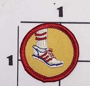 Explorer Patch Merit Badge Boy Scouts America Embroidered RED Border - Picture 1 of 1